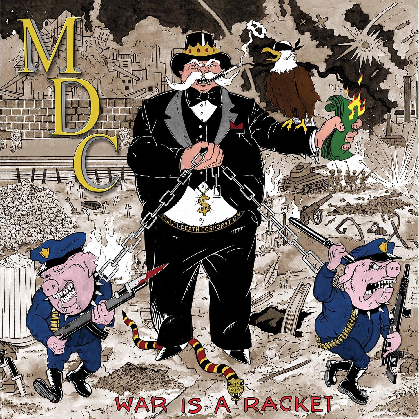 Mdc - War Is A Racket - Lp