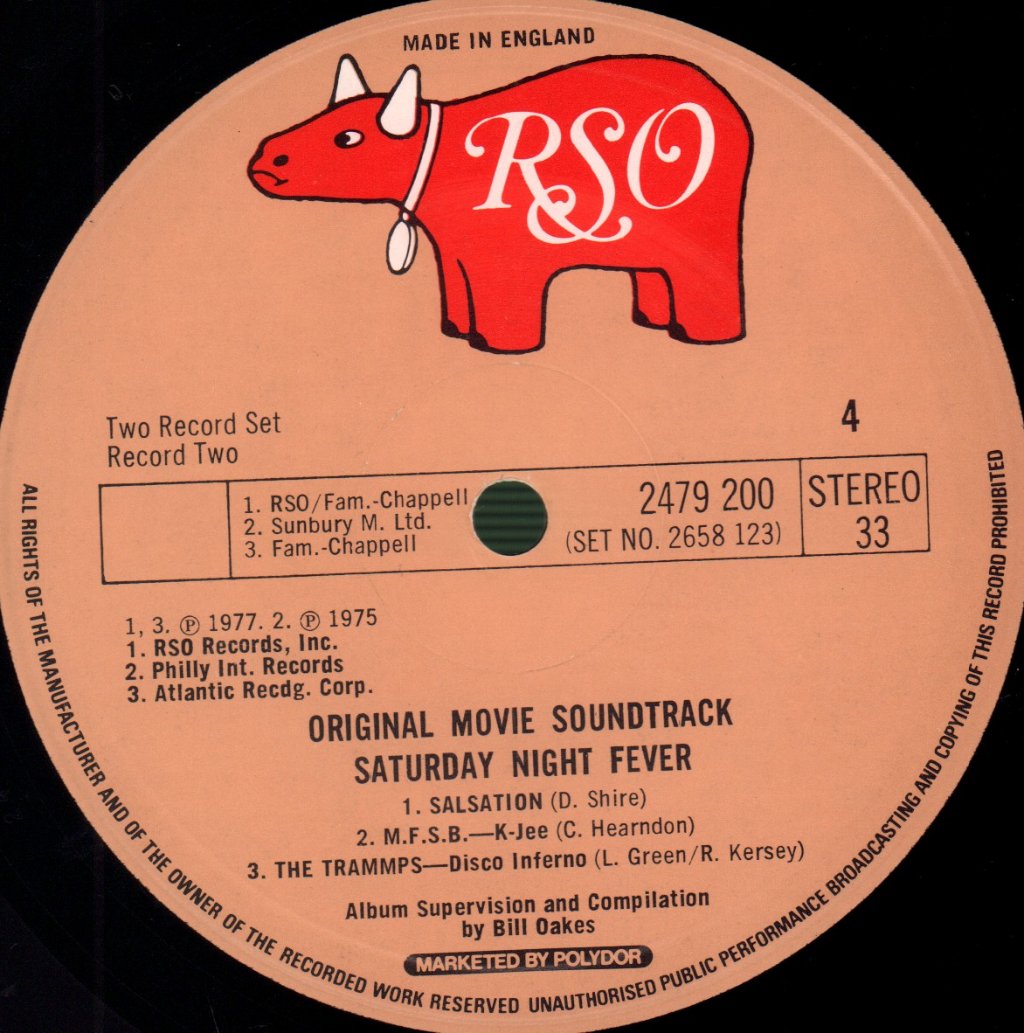 Various Artists - Saturday Night fever (Original Movie Soundtrack) - Double Lp