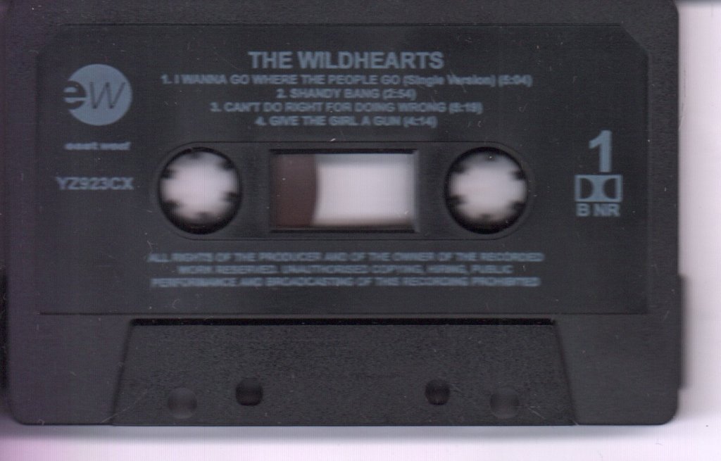 Wildhearts - I Wanna Go Where The People Go - Cassette