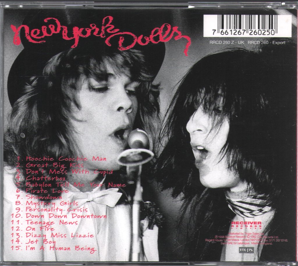 New York Dolls - I'm A Human Being (Live) - Cd