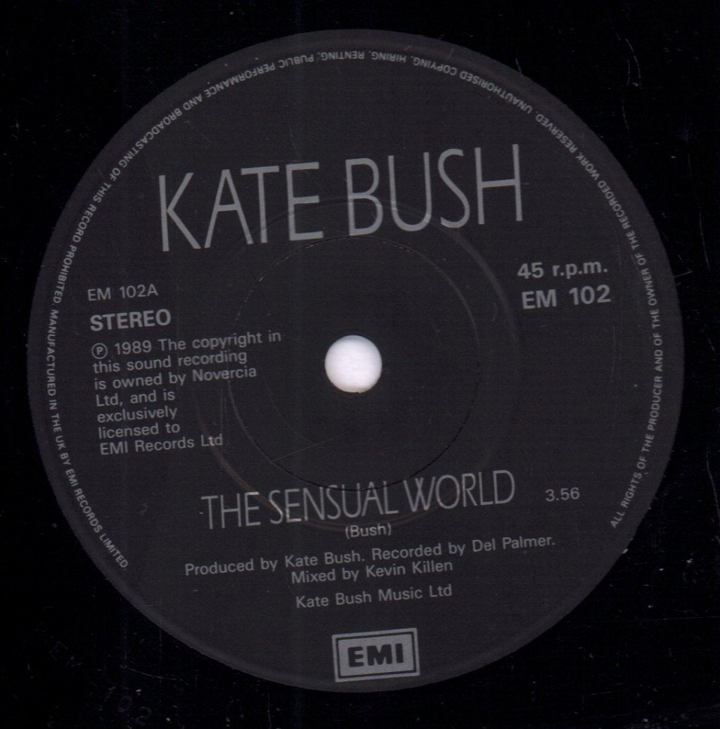 Kate Bush - Sensual World - 7 Inch