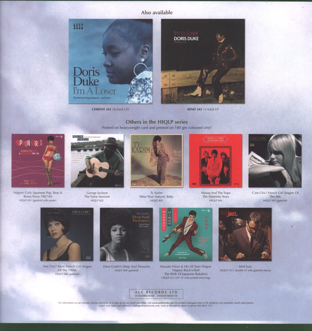 Doris Duke - A Legend In Her Own Time - Lp