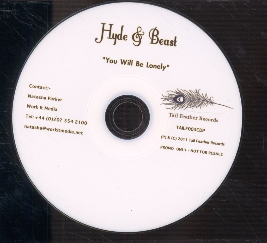 Hyde And Beast - You Will Be Lonely - Cdr