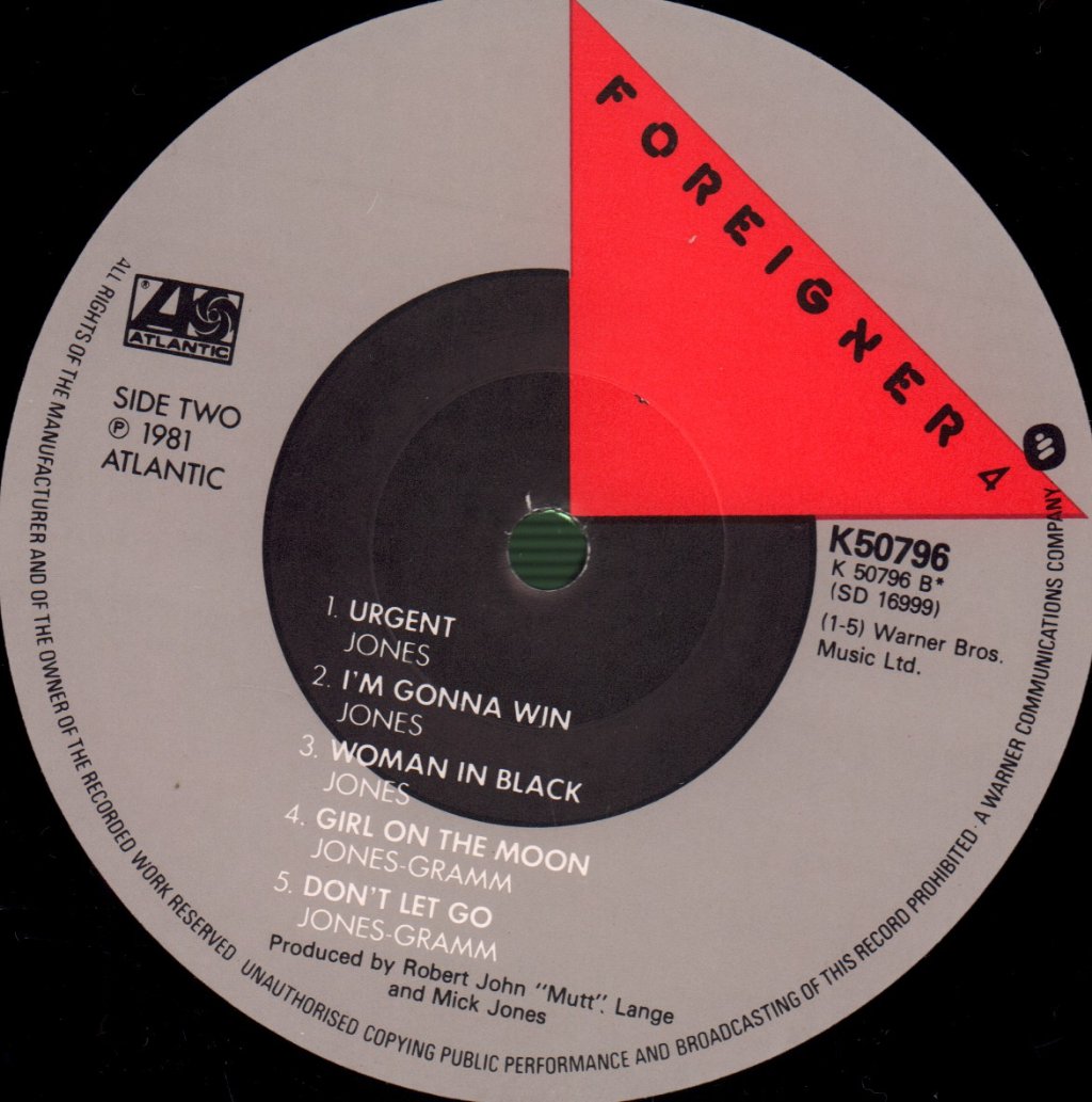 Foreigner - 4 - Lp
