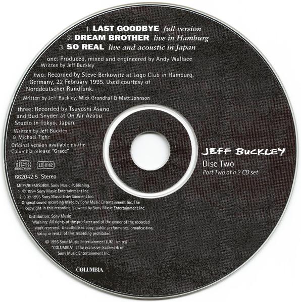 Jeff Buckley - Last Goodbye - Cd