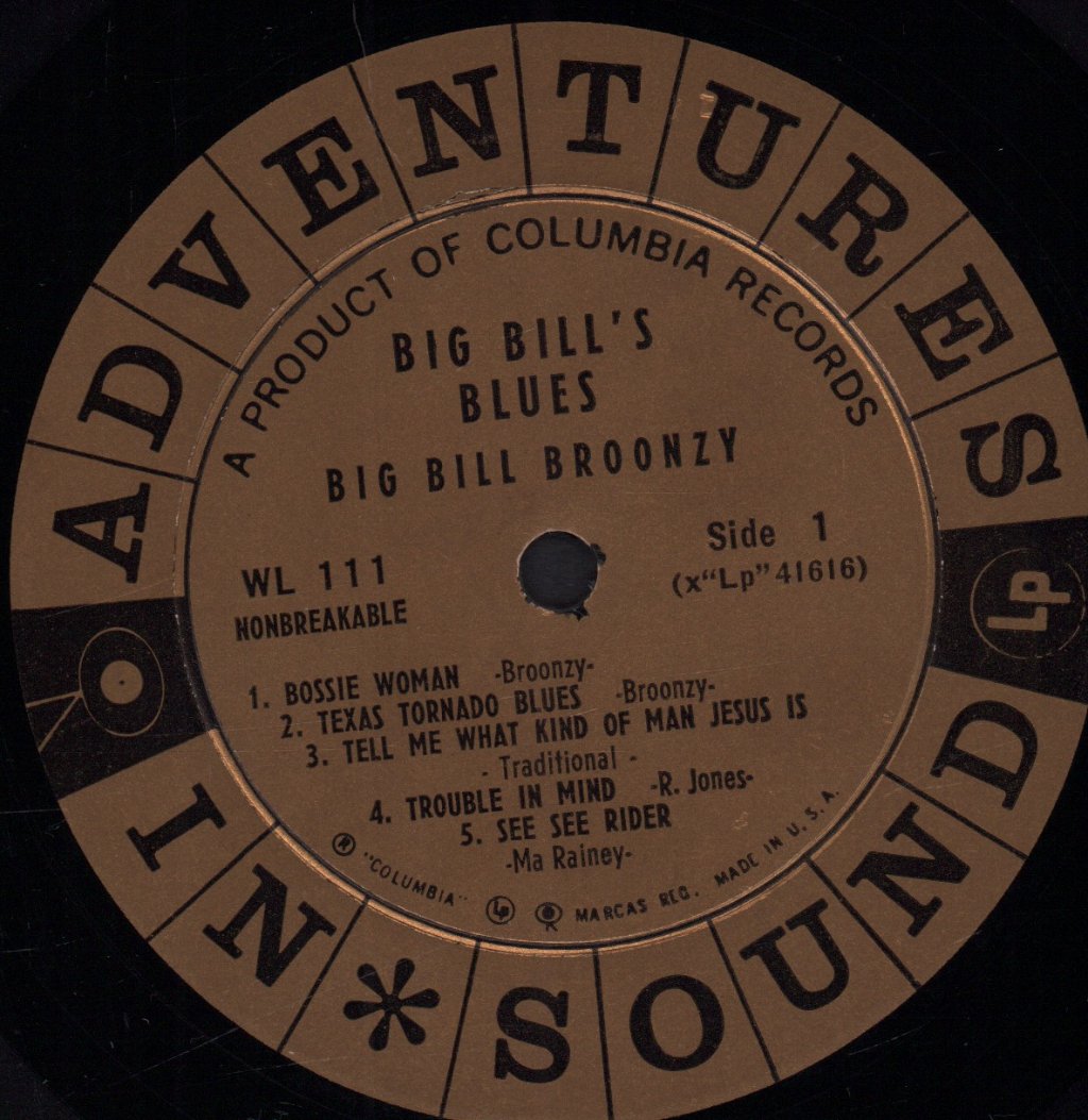 Big Bill Broonzy - Big Bill's Blues - Lp