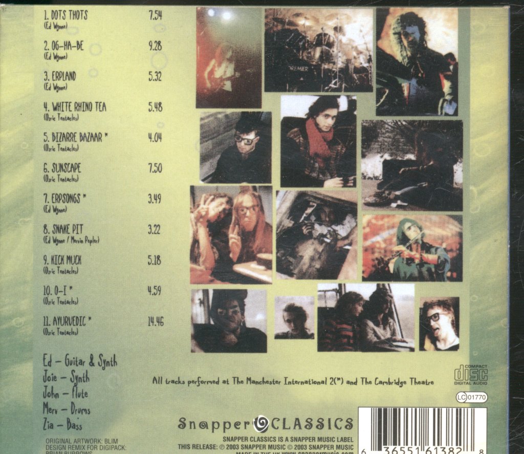Ozric Tentacles - Live Underslunky - Cd
