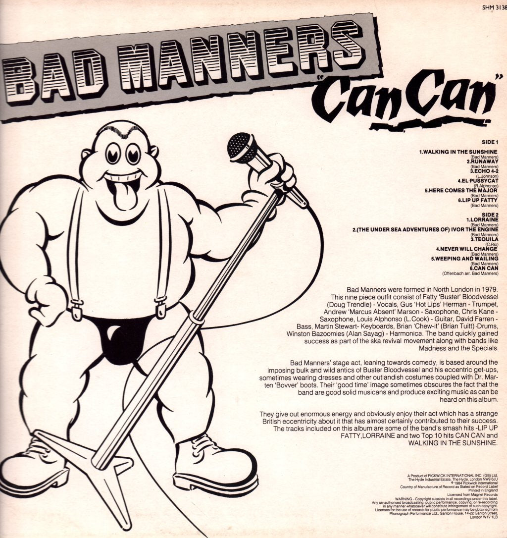 Bad Manners - Can Can - Lp