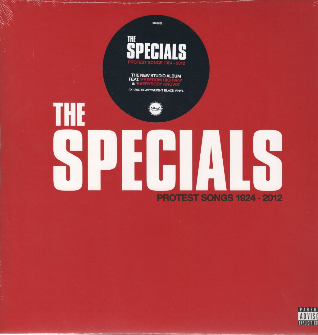 Specials - Protest Songs 1924-2012 - Lp