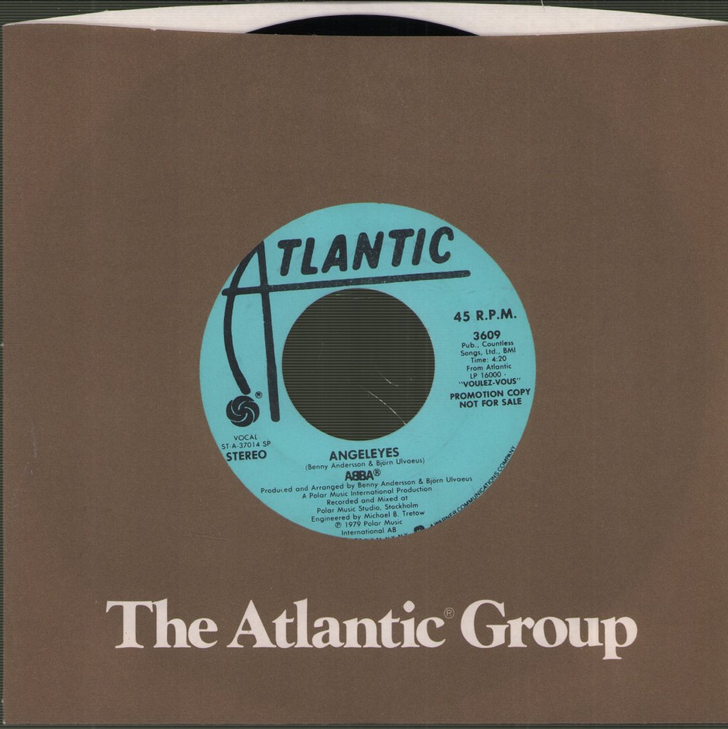 ABBA - Angeleyes - 7 Inch