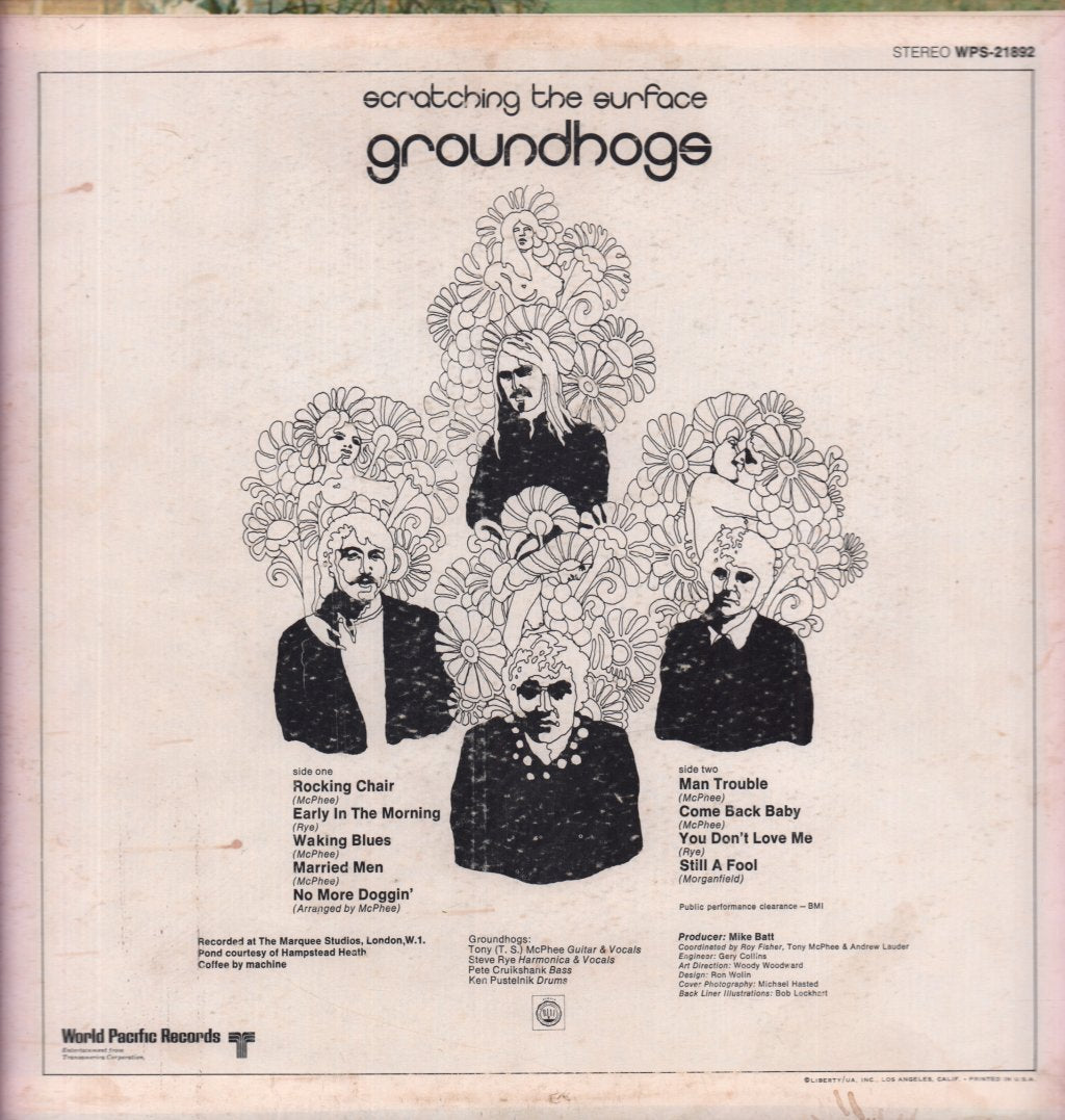Groundhogs - Scratching The Surface - Lp