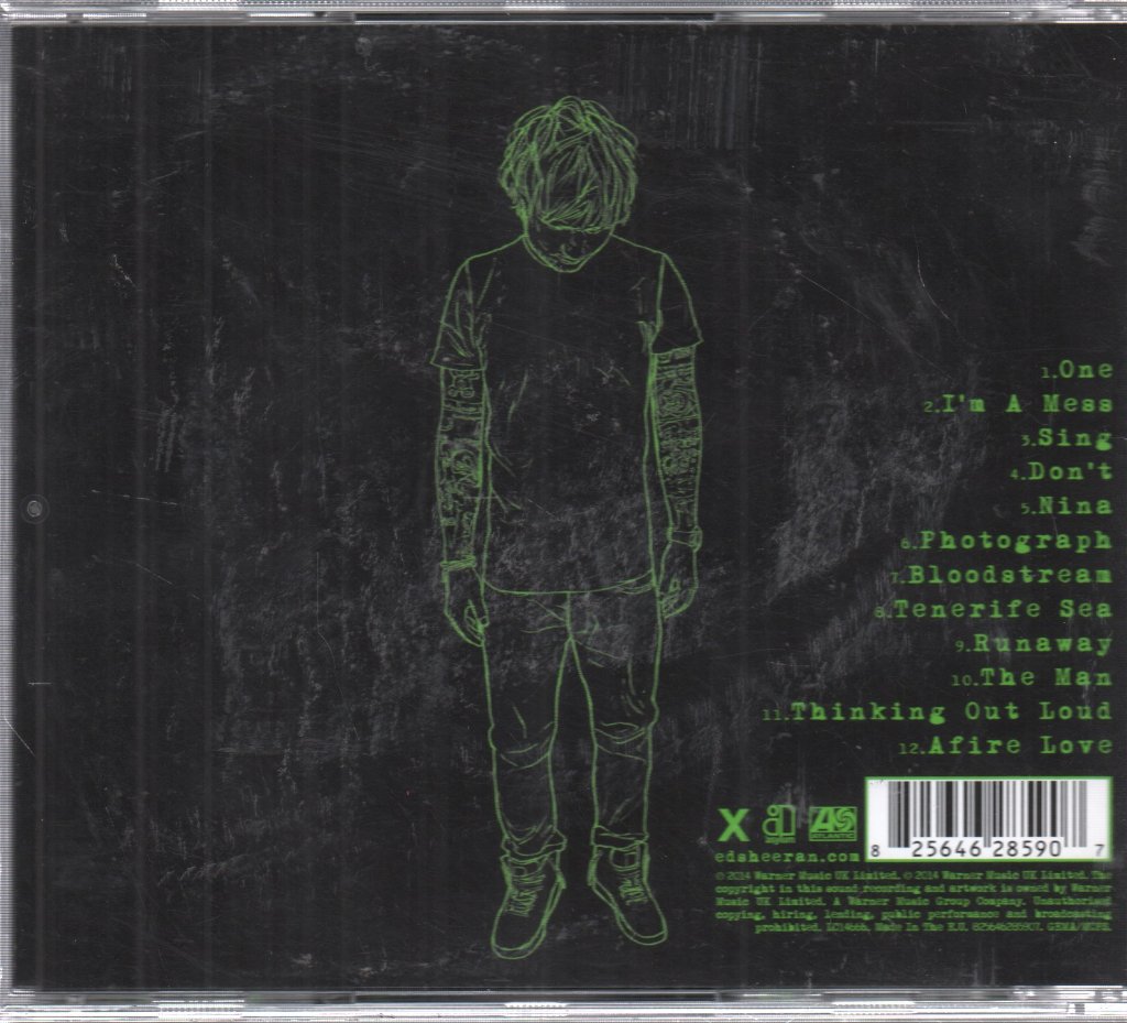 Ed Sheeran - X - Cd