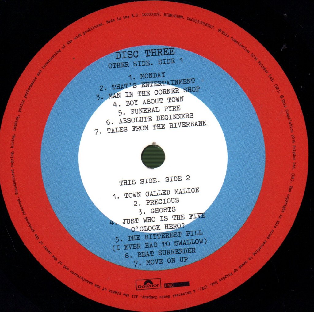 Jam - About The Young Idea - The Very Best Of The Jam - Triple Lp