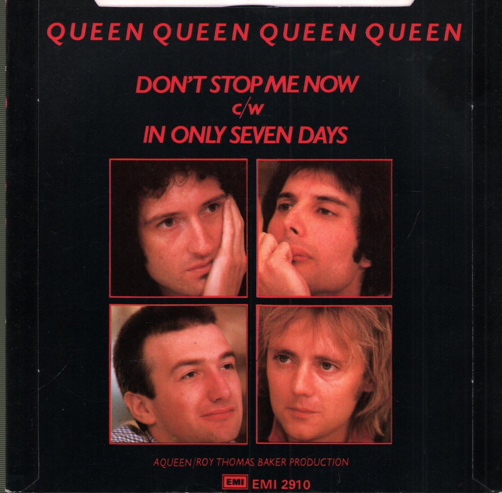 Queen - Don't Stop Me Now - 7 Inch