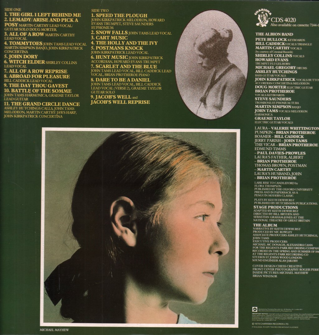 Keith Dewhurst And The Albion Band - Lark Rise To Candleford - Lp