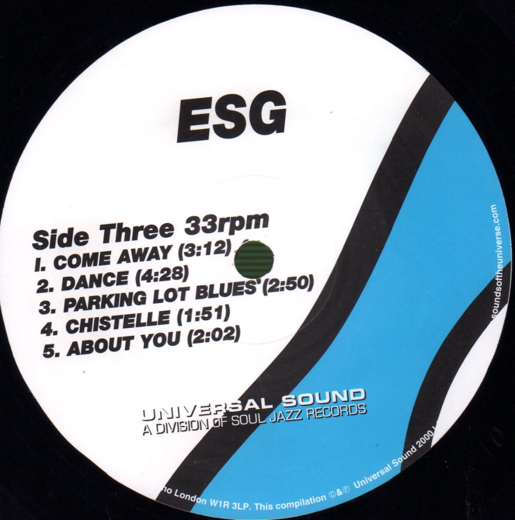 ESG - A South Bronx Story - Double Lp
