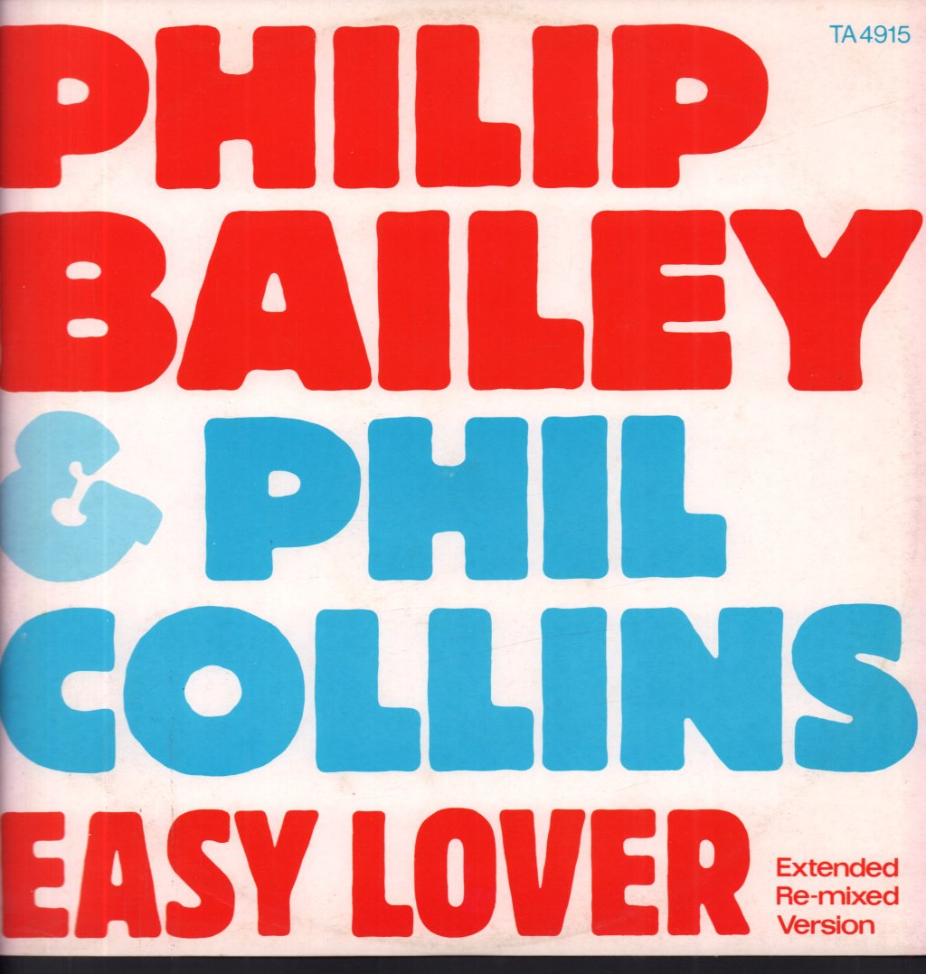 Philip Bailey And Phil Collins - Easy Lover - 12 Inch