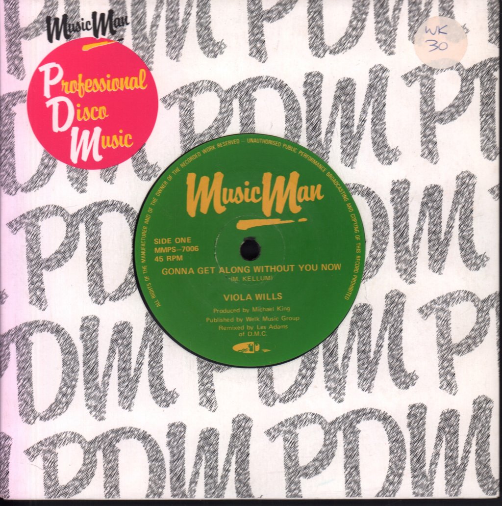 Viola Wills - Gonna Get Along Without You Now - 7 Inch