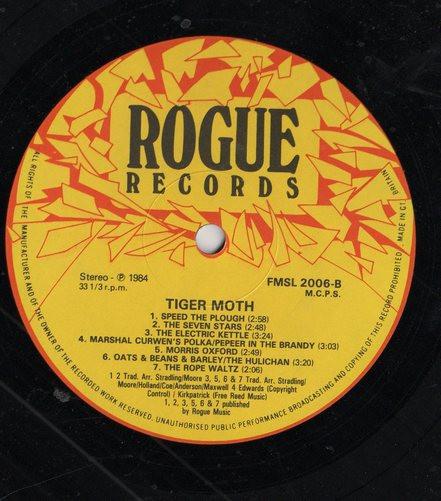 Tiger Moth - Tiger Moth - Lp