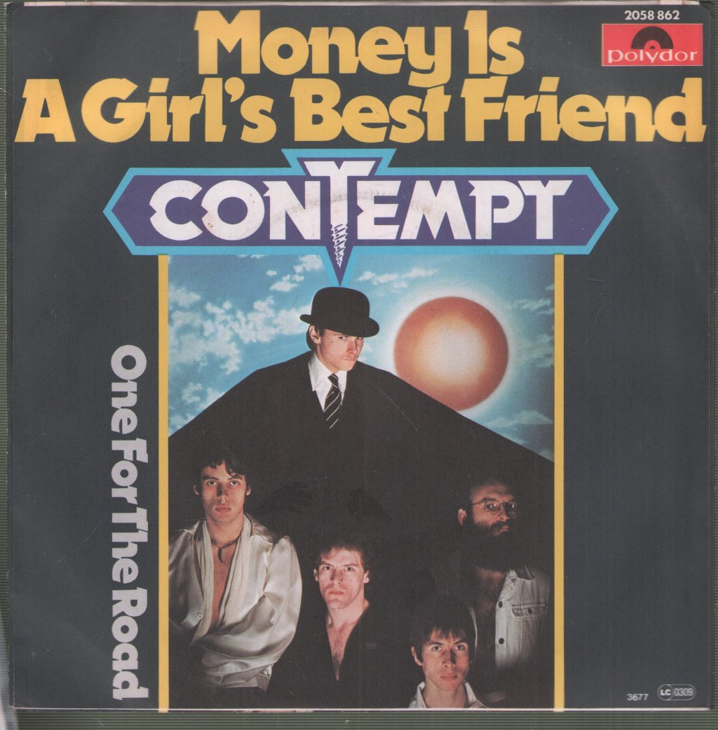 Contempt (70'S Group) - Money Is A Girl's Best Friend - 7 Inch