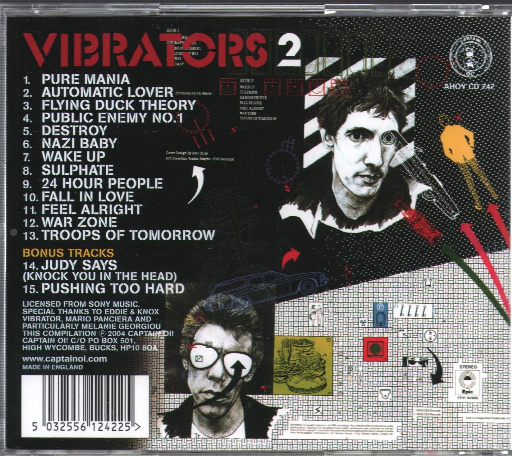 Vibrators - V2 - Cd