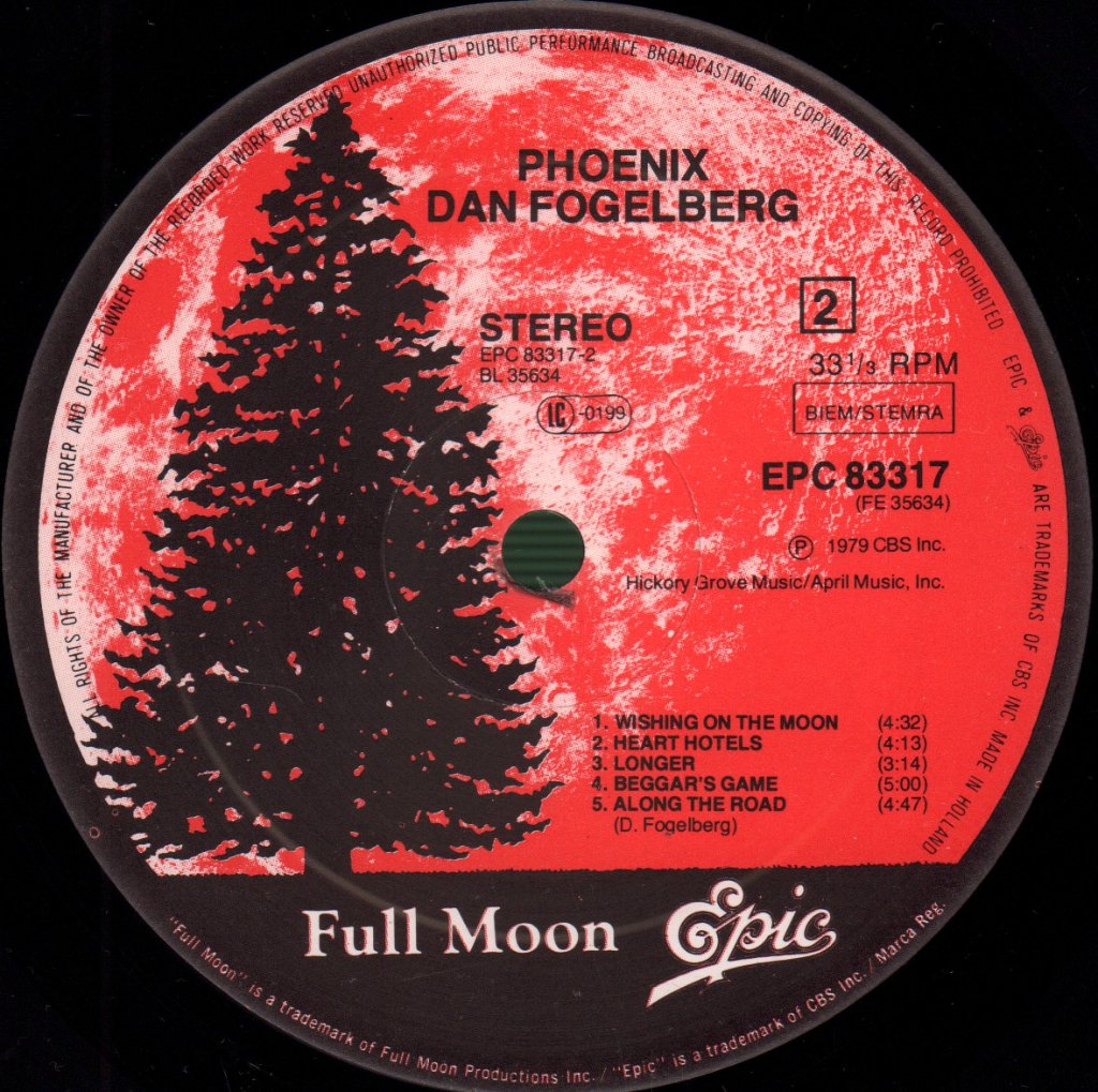 Dan Fogelberg - Phoenix - Lp
