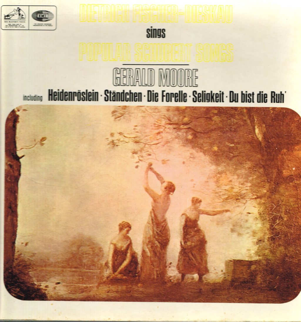 Dietrich Fischer-Dieskau - Sings Popular Schubert Songs - Lp