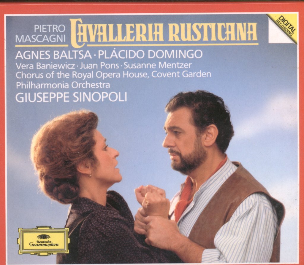 Giuseppe Sinopoli, Philharmonia Orchestra - Mascagni - Cavalleria Rusticana - Cd