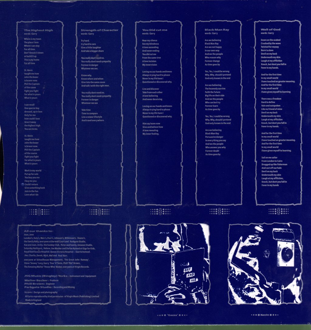 China Crisis - Flaunt The Imperfection - Lp