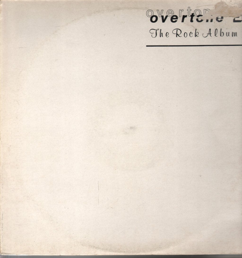 Various Artists - Overtone 3 - The Rock Album - Lp