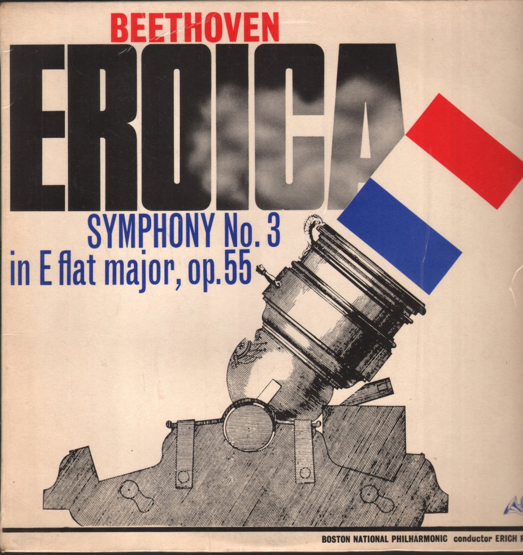 Boston National Philharmonic / Erich Ridje - Beethoven - Eroica Symphony No. 3 - Lp