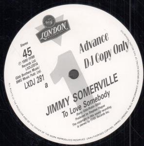 Jimmy Somerville - To Love Somebody - 12 Inch