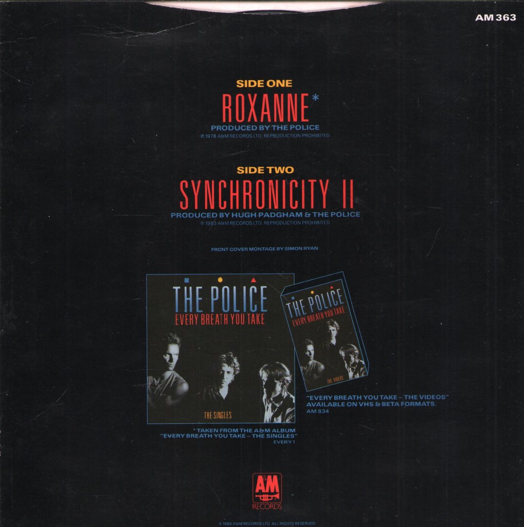 Police - Roxanne - 7 Inch
