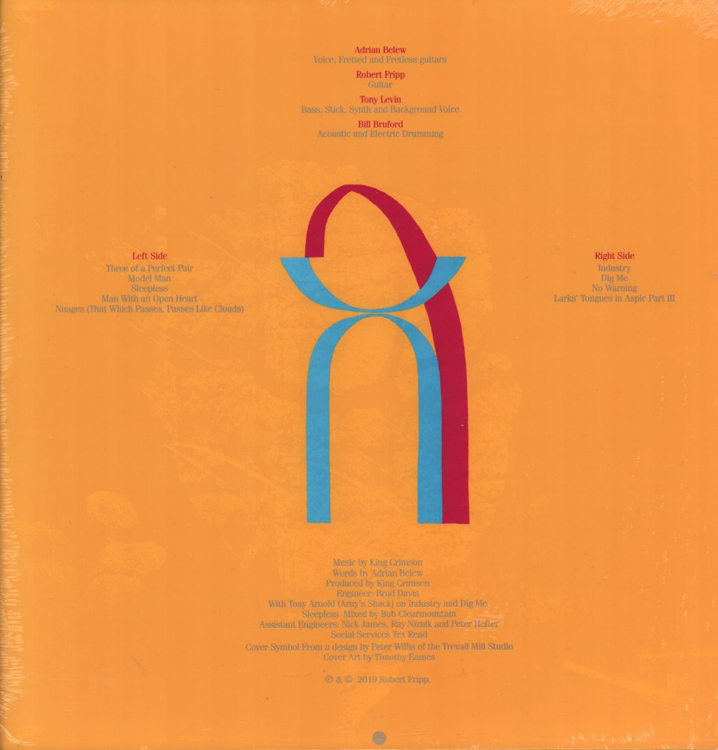 King Crimson - Three Of A Perfect Pair - Lp