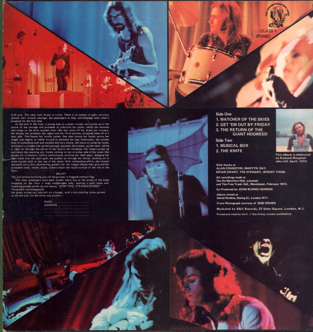 Genesis - Live - Lp