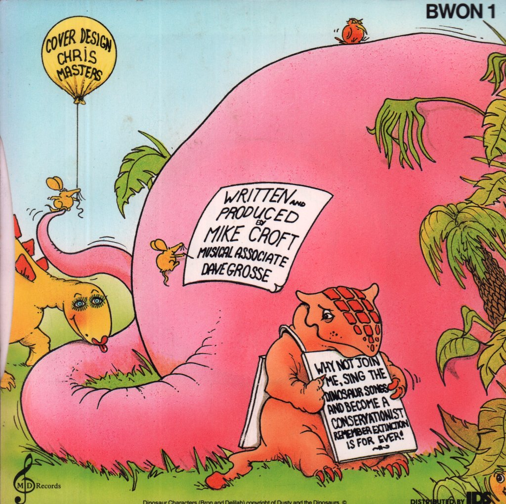 David Bellamy - Brontosaurus Will You Wait For Me - 7 Inch