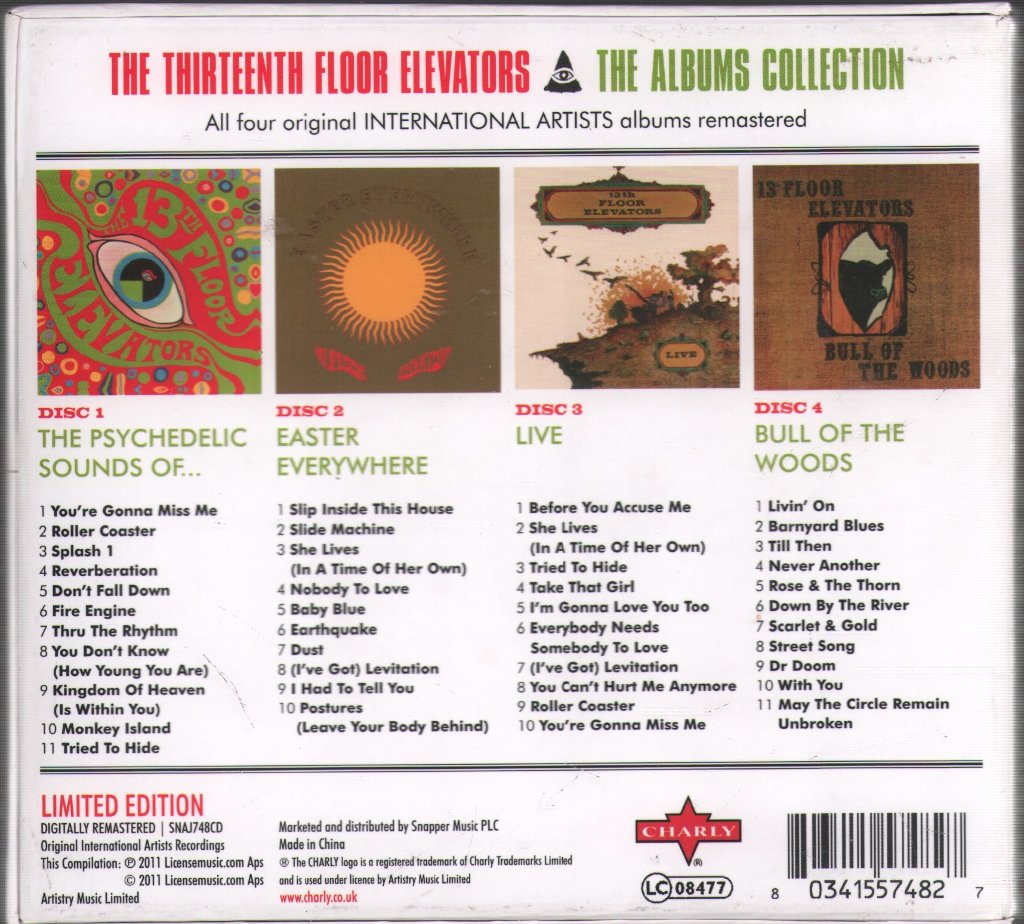 13th Floor Elevators - Albums Collection - Cd Set