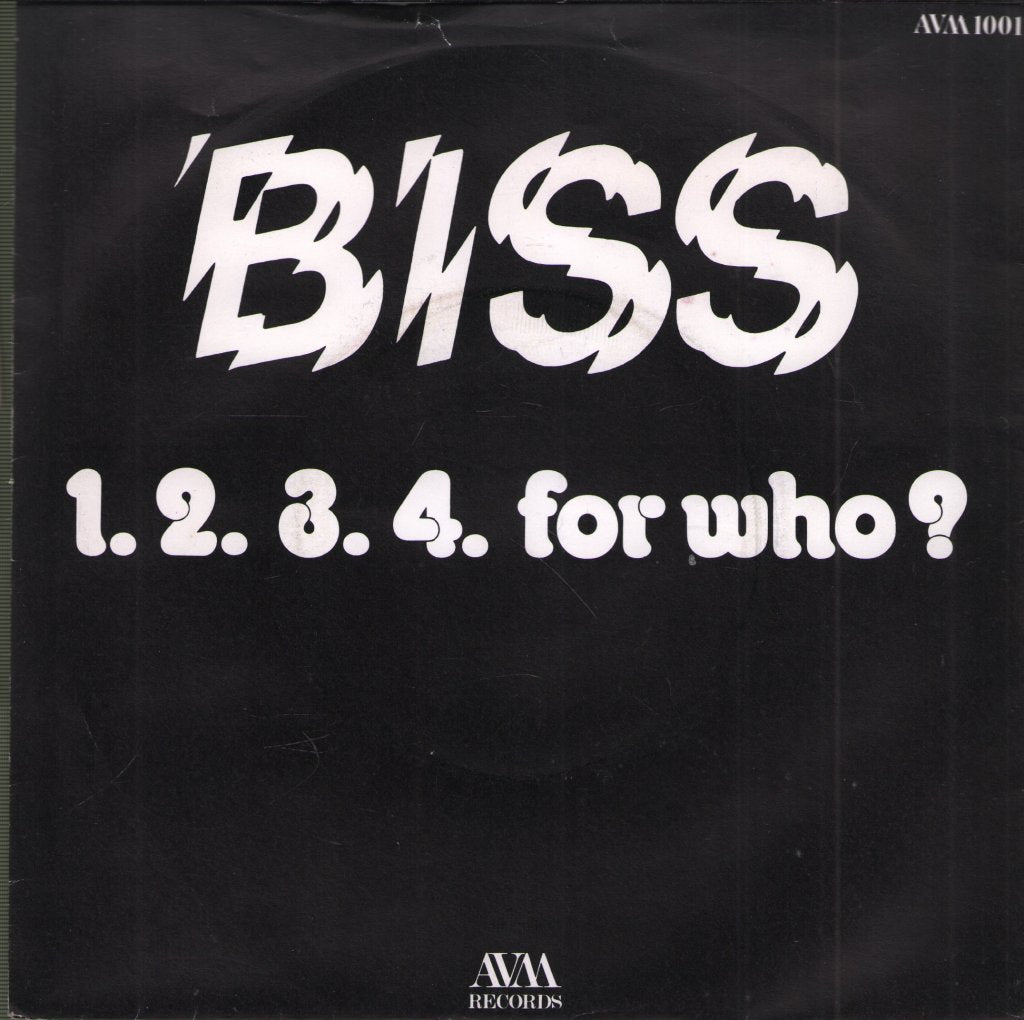 Biss - 1.2.3.4. For Who? - 7 Inch