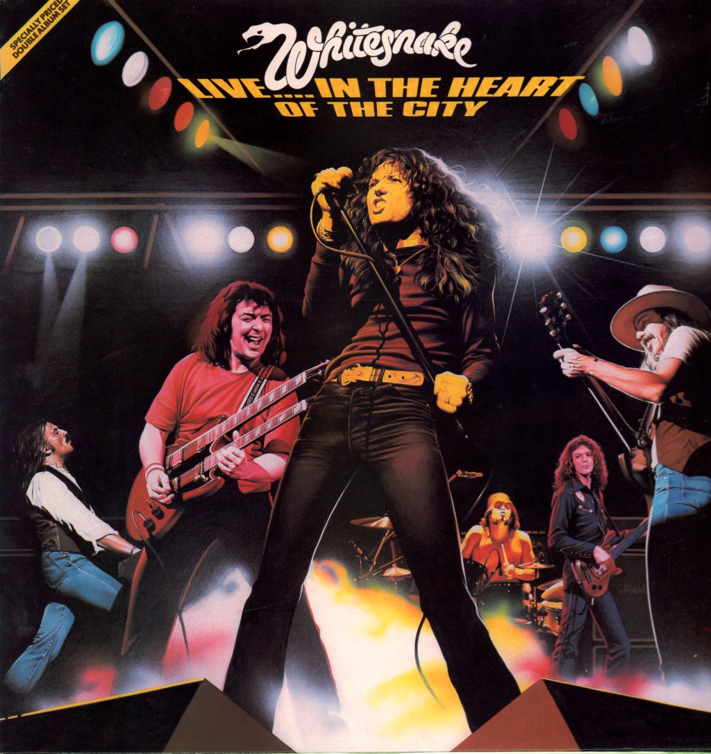 Whitesnake - Live In The Heart Of The City - Double Lp