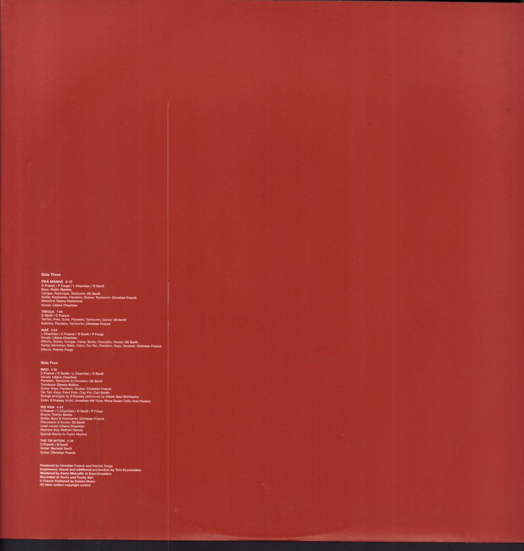 Da Lata - Songs From The Tin - Double Lp