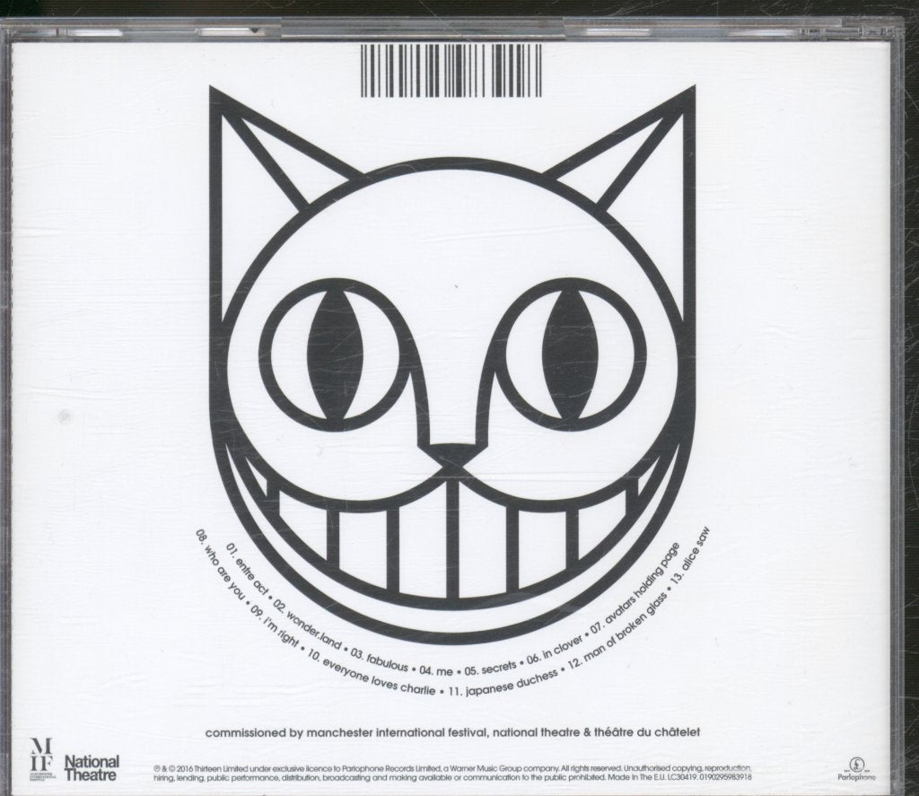 Damon Albarn, Moira Buffini & Rufus Norris - Songs From Wonder.land - Cd
