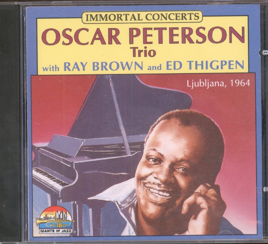 Oscar Peterson Trio - Oscar Peterson Trio With Ray Brown And Ed Thigpen - Ljubljana, 1964 - Cd