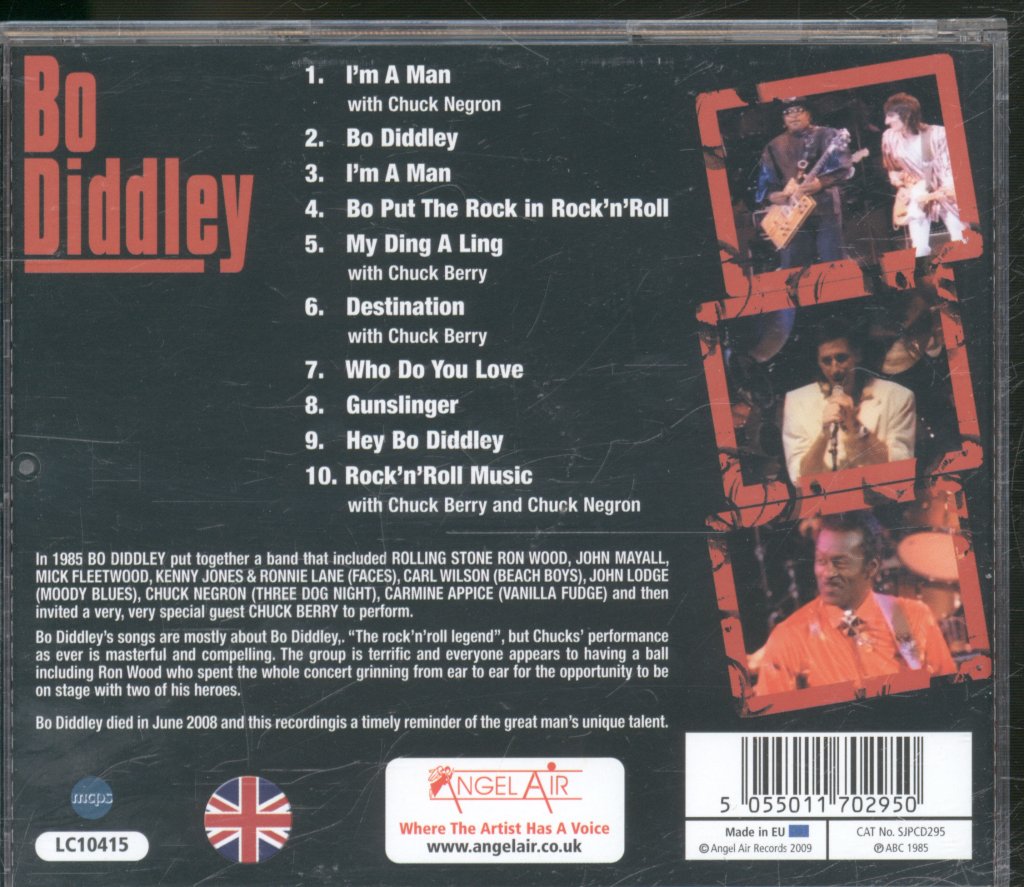 Bo Diddley - Rock N Roll All Star Jam 1985 - Cd
