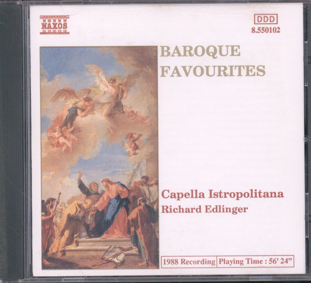 Capella Istropolitana, Richard Edlinger - Baroque Favourites 8550102 - Cd