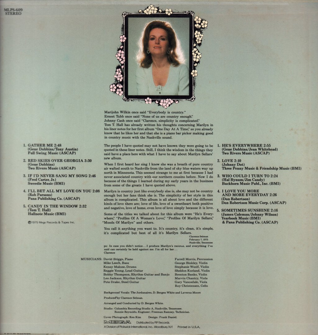 Marilyn Sellars - Gather Me - Lp