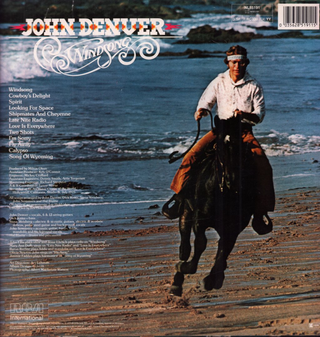 John Denver - Windsong - Lp