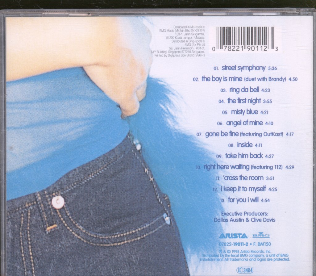 Monica - Boy Is Mine - Cd