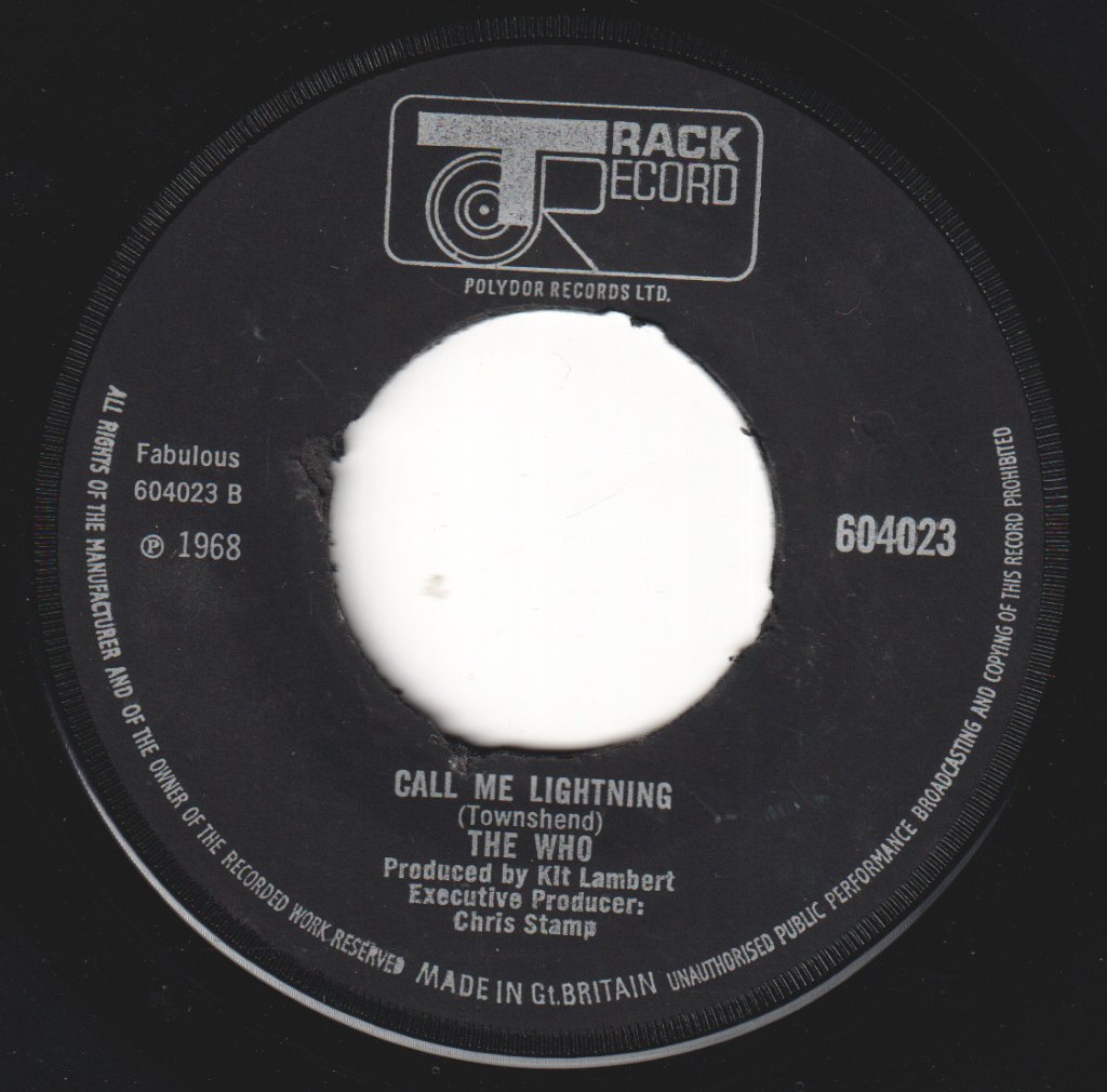 Who - Dogs - 7 Inch