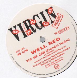 Well Red - Yes We Can - 12 Inch