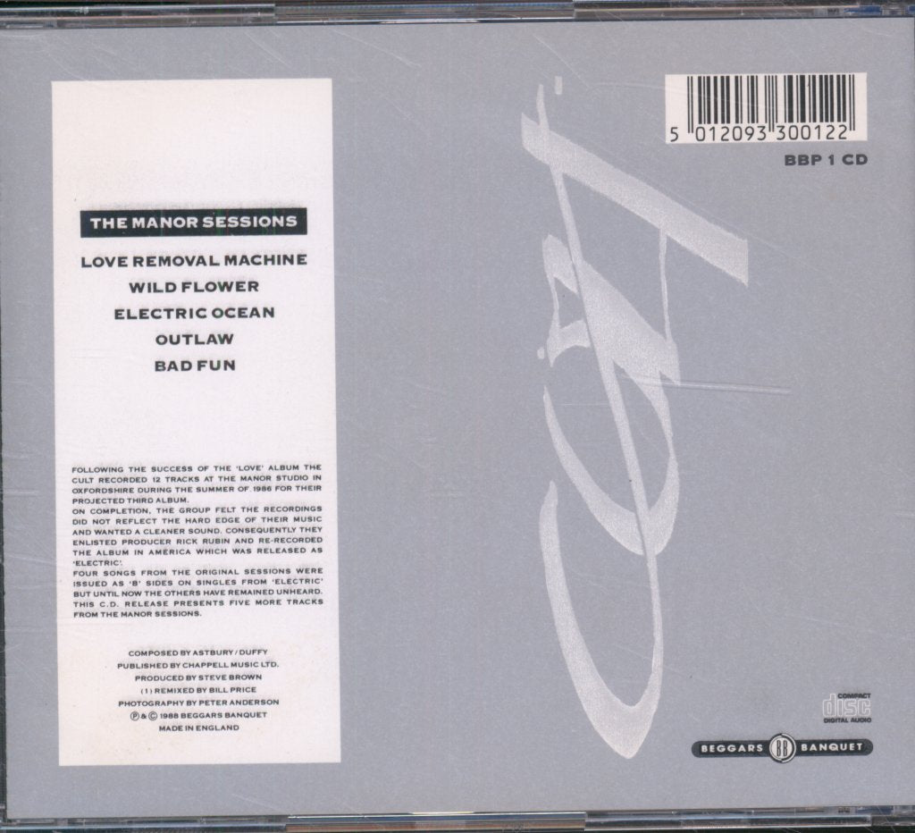 Cult - Manor Sessions - Cd
